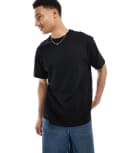 [Weekday] Weekday oversized t-shirt in black L Black