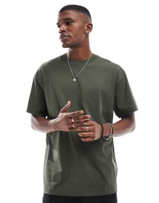 Weekday Oversized T-shirt In Green