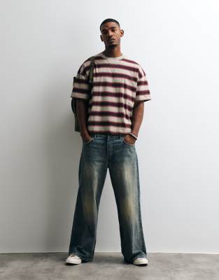 Weekday Oversized T-shirt In Multi