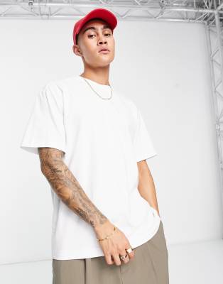 Weekday Oversized T-shirt in White | ASOS