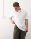 [Weekday] Weekday Oversized T-shirt in White S White