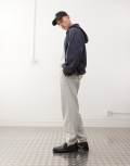 [Weekday] Weekday oversized trackies in grey S GREY