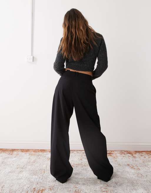Weekday - Pantalon ample et ajusté - Noir, 5 de 5