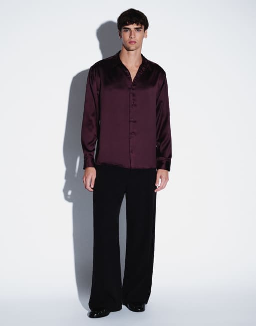 Weekday pantalon de costume ample à jambe droite avec plis sur le devant en noir, 5 de 5