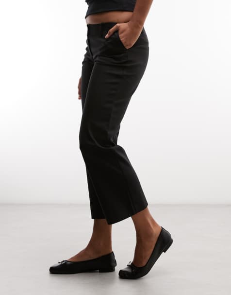 Weekday - pantalones de traje cortos negros - view 1