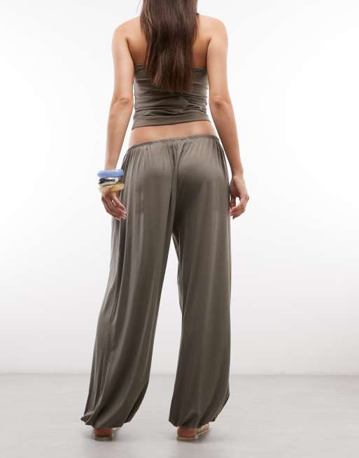Weekday - Pantaloni a palloncino grigi, 2 di 5