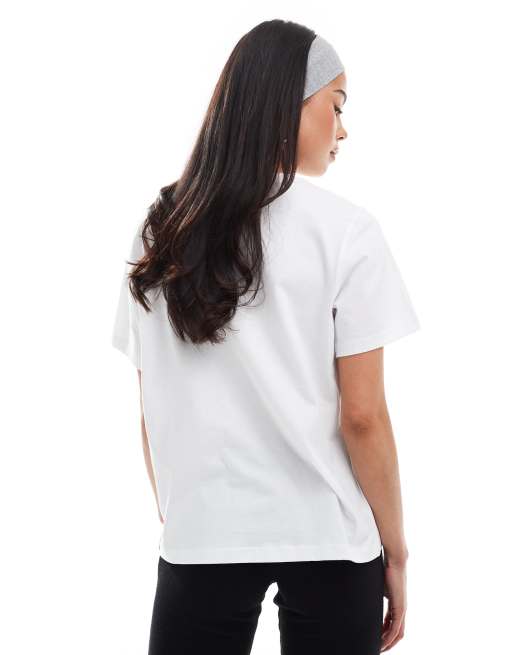 Weekday Perfect relaxed t-shirt in white 