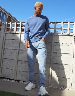 weekday pine regular tapered jeans