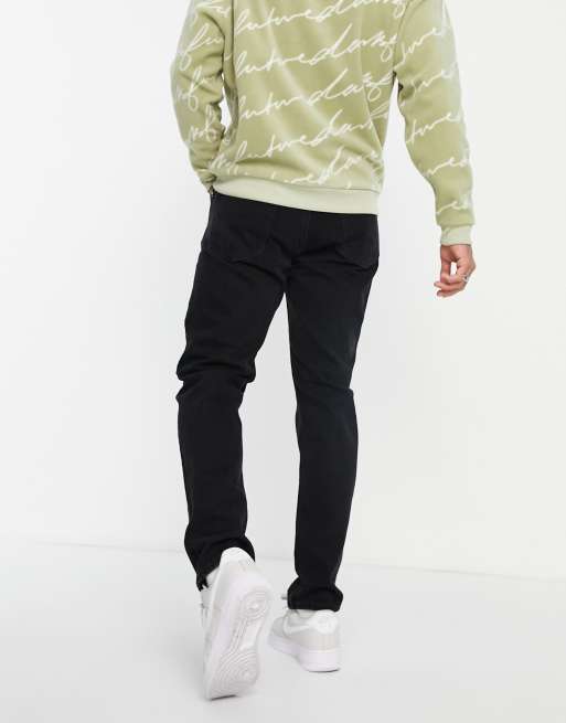 Weekday pine jeans in washed black, 3 of 4