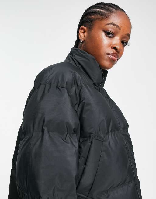 Weekday black puffer store jacket