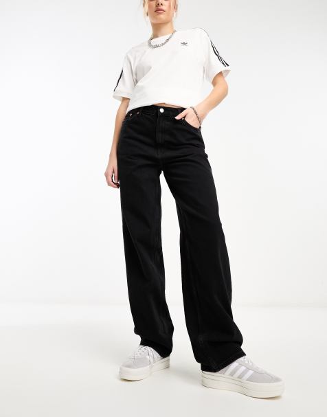 Guess Originals flare pants in black