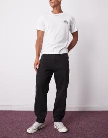 ASOS DESIGN super oversized boxy fit knit fisherman rib sweater in brown heather