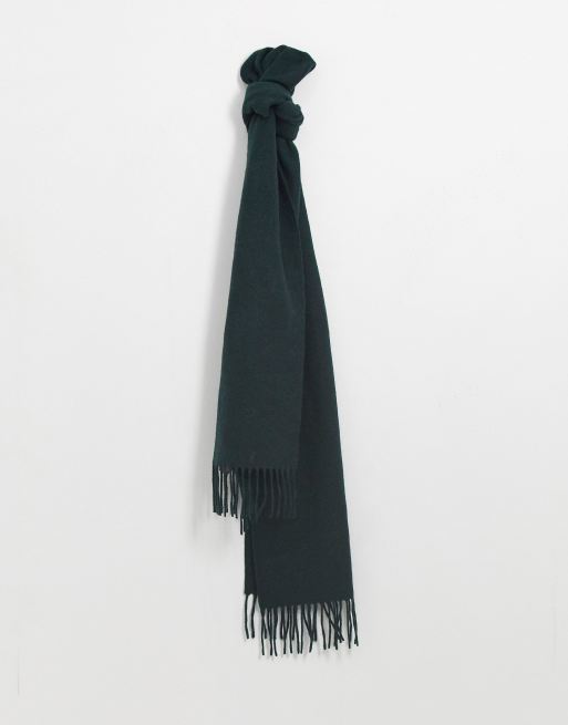 weekday green scarf