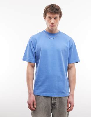 Weekday Relaxed Fit T-shirt In Blue