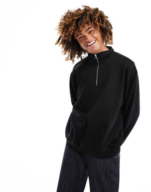 Weekday half zip sweatshirt new arrivals