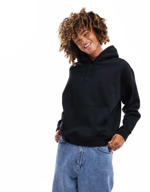 Weekday oversized hoodie in black