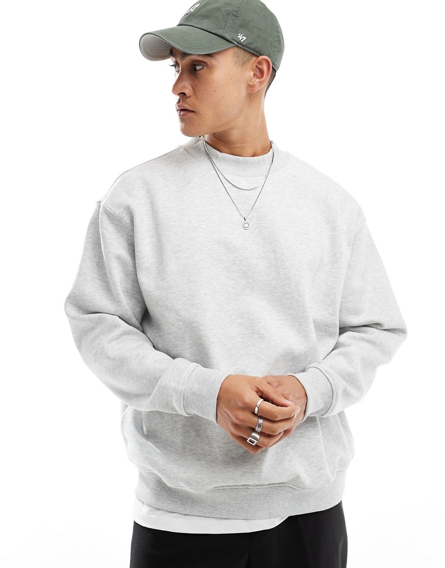 Weekday Standard Sweatshirt In Gray