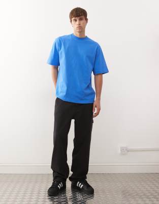 Weekday Relaxed T-shirt In Blue