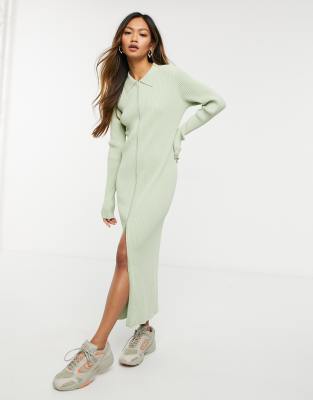 weekday jumpsuit green
