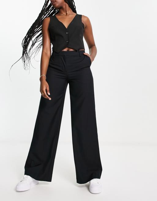 Weekday wide outlet leg trousers