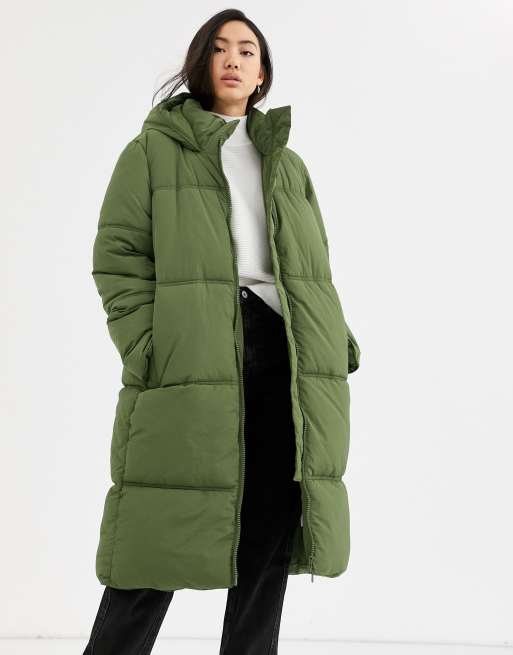 Weekday long cheap puffer coat