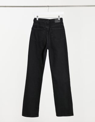 row black jeans weekday