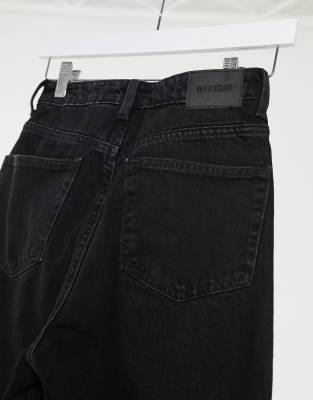 row echo black jeans