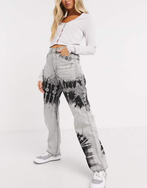 Tie store dye jeans