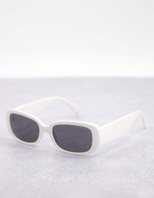Weekday Round Sunglasses With Gold Frame-Multi | Weekday | Fi