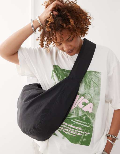 Weekday Samir crossbody bag in black | ASOS