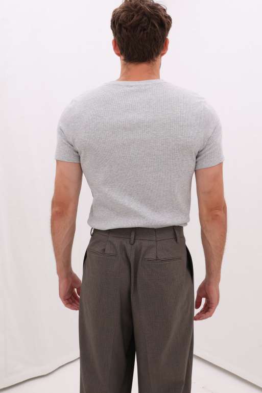 Weekday Schlupfhose mit Barrel-Leg in Dunkelbraun, 7 von 7