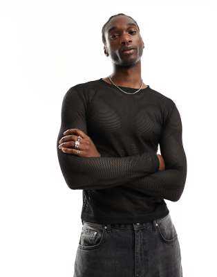 トップス Sheer Raglan Long T-shirts Black TODAYFUL（トゥデイフル）の「Sheer Raglan Long T-shirts（T