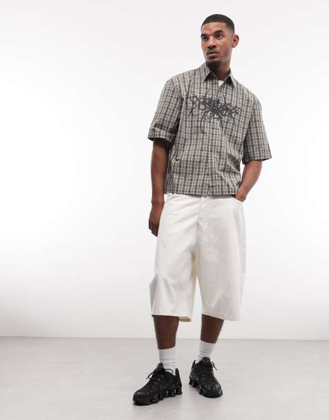 Weekday - Short baggy long - Blanc sale - view 1