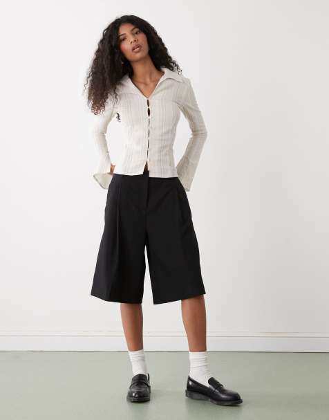 Weekday - Short de tailleur long - Noir - view 1