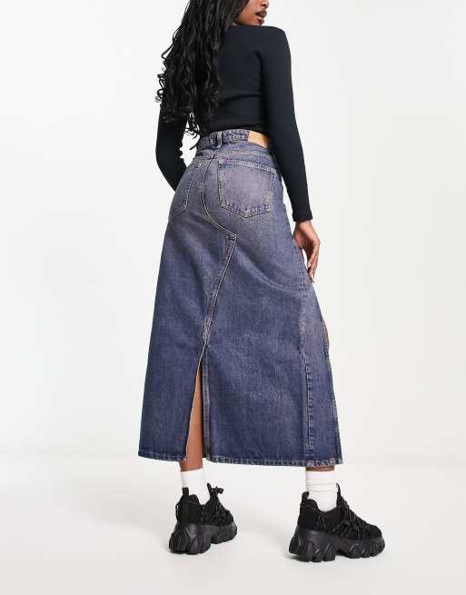 Weekday hot sale denim skirt