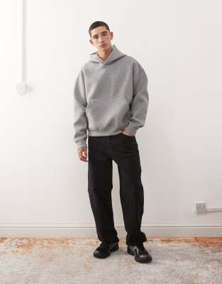 Weekday Simon Hoodie In Gray