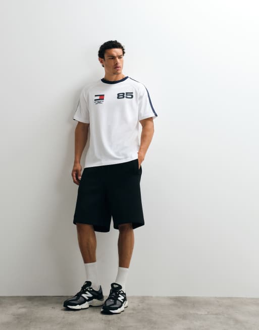 Weekday – Simon – Jersey-Shorts in Schwarz aus neoprenartigem Material, 5 von 7