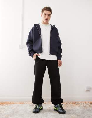 Simon scuba sweatpants in black