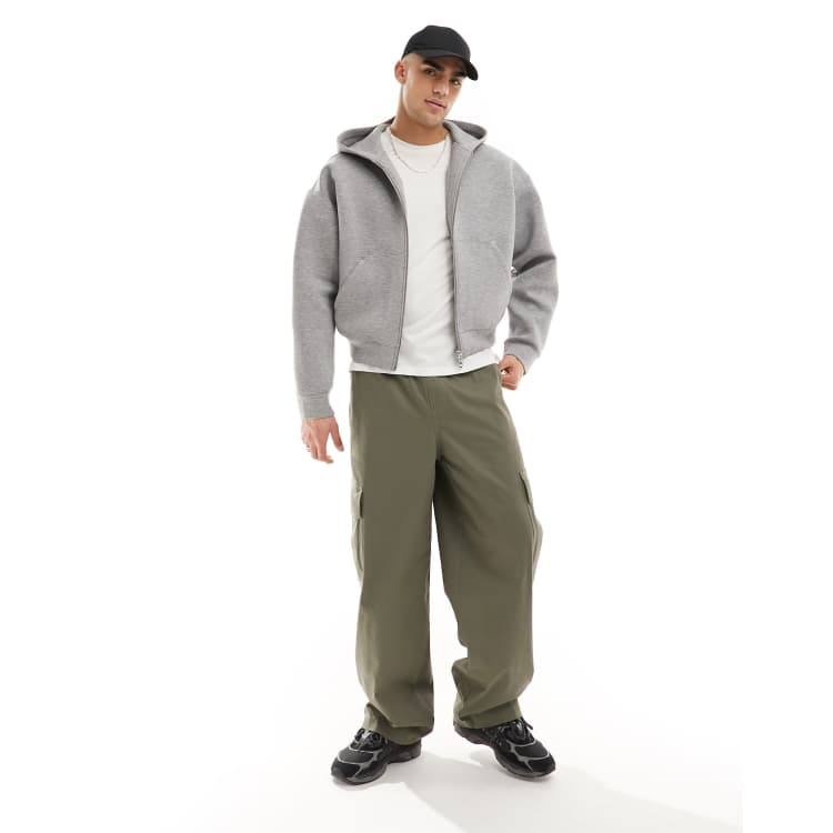 【WEEKDAY】SIMON SCUBA ZIP HOODIE フーディ パーカー simon scuba zip hoodie - Bright Blue | Weekday WW