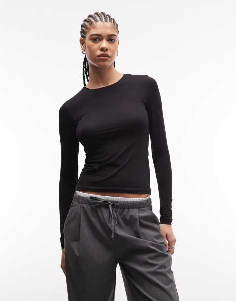 Weekday slim fit short sleeve t-shirt in black - view 1