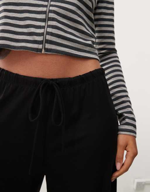 Weekday slouchy trousers in black, 5 of 5