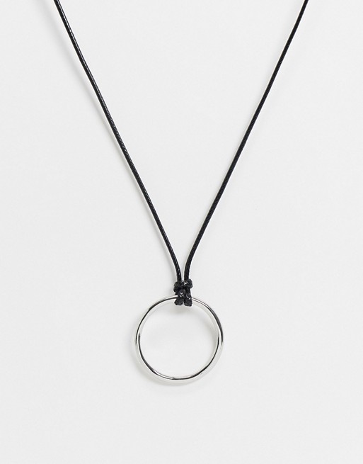 Weekday Sophie necklace ring detail necklace