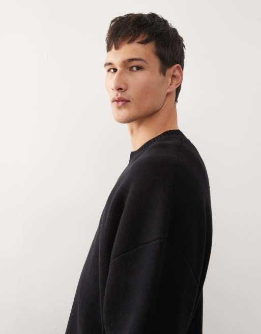 Weekday - Sort oversized trøje, 4 af 5