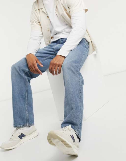 Weekday - Space - Jean droit - Bleu