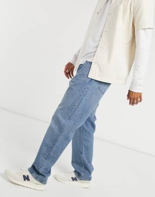 weekday space relaxed straight jeans