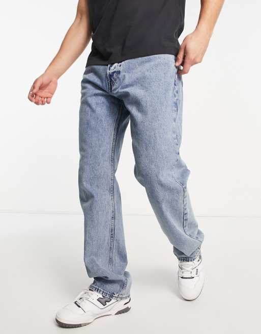 Relaxed straight hot sale fit jeans