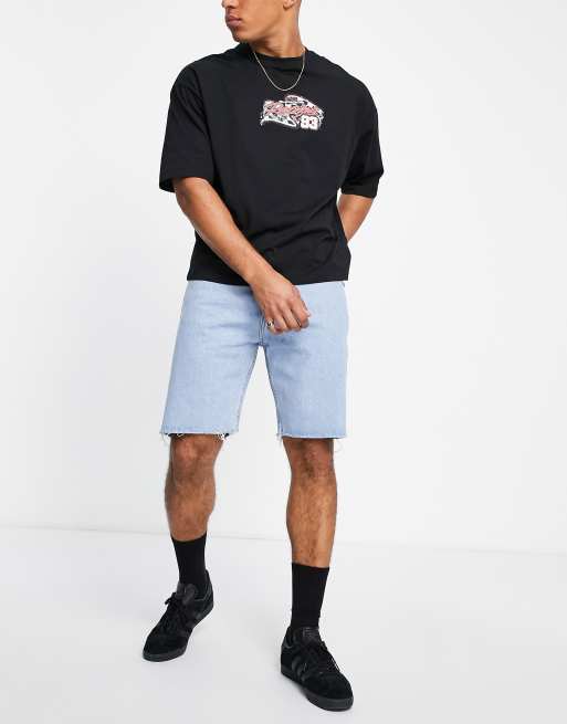 Weekday - Space - Short en jean - Bleu splendide , 3 de 4