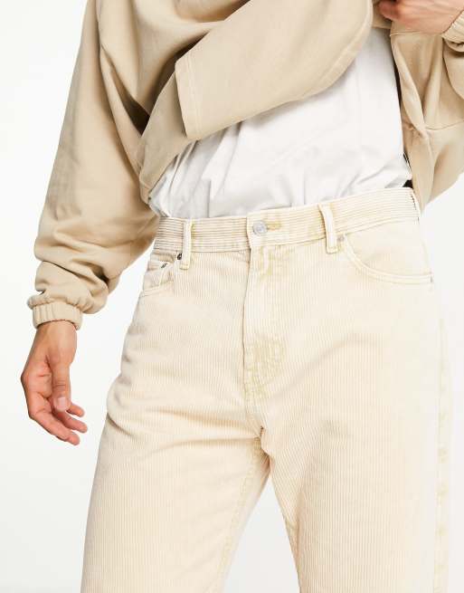 Beige cord sale jeans