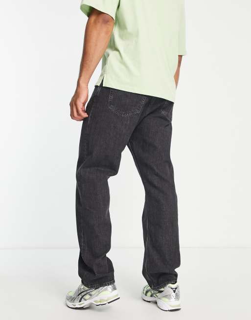Weekday Space straight jeans in nova black, 2 of 4