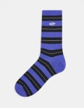 [Weekday] Weekday sports socks in purple stripe 43 - 45 Purple